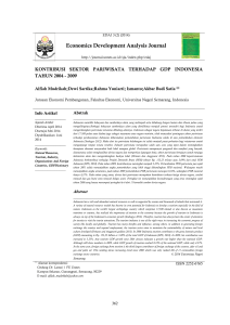 Economics Development Analysis Journal