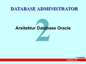 (Arsitektur Database Oracle).