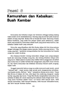 Kemurahan dan Kebaikan