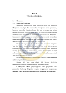 bab ii tinjauan pustaka