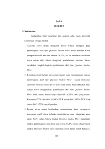 100 BAB V PENUTUP A. Kesimpulan Berdasarkan hasil penelitian