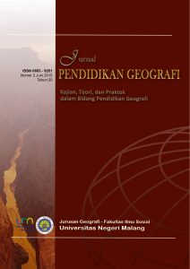 pendidikan geografi - Repository UNIKAMA