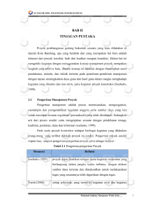 laporan praktek kerja lapangan