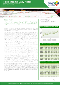MNC Securities Fixed Income Daily Notes
