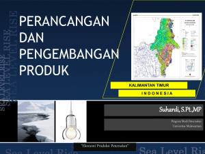 proyeksi kenaikan muka laut banjarmasin