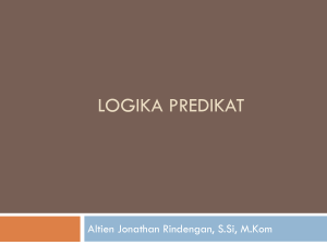 Logika matematika - altien jonathan rindengan