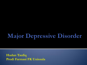 Major Depressive Disorder