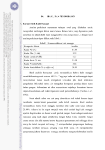 IV. HASIL DAN PEMBAHASAN A. Karakteristik Kulit