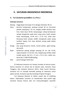 Bab 5. Sayuran Indigenous Indonesia