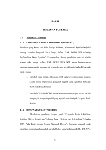 BAB II TINJAUAN PUSTAKA