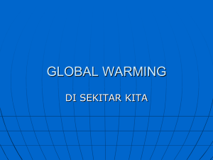 global warming - Direktori File UPI