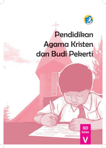 Kelas 05 SD Pendidikan Agama Kristen dan