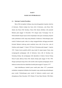 BAB IV HASIL DAN PEMBAHASAN 4.1. Deskripsi Variabel