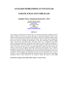 analisis perbandingan investasi saham, emas, dan obligasi