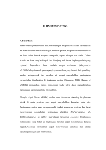 6 II. TINJAUAN PUSTAKA A.Unsur hara Faktor utama pertumbuhan