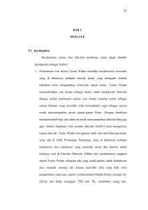 82 BAB V PENUTUP 5.1. Kesimpulan Berdasarkan uraian dari bab
