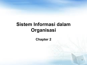 Information Systems in Organizations