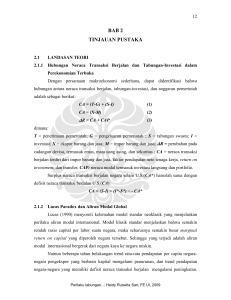 perilaku tabungan nasional asean 5, jepang, cina, korea dan