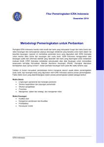 Metodologi Pemeringkatan untuk Perbankan