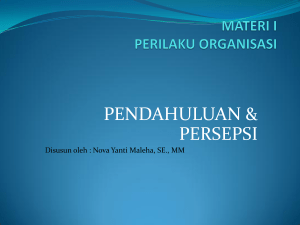 kuliah i perilaku organisasi