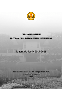 Buku Pedoman Akademik Program Studi S1 Teknik