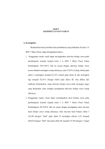 107 BAB V KESIMPULAN DAN SARAN A. Kesimpulan Berdasarkan