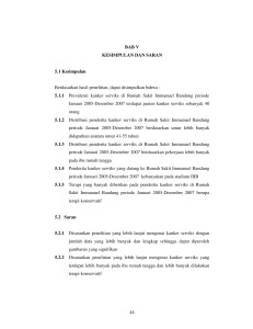 44 BAB V KESIMPULAN DAN SARAN 5.1 Kesimpulan Berdasarkan