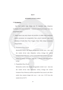 BAB V KESIMPULAN DAN SARAN 5.1.Kesimpulan Dari hasil