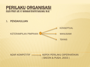 PERILAKU-ORGANISASI