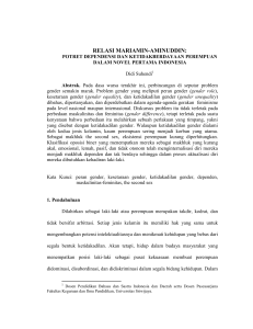 relasi mariamin-aminuddin - ePrints Sriwijaya University