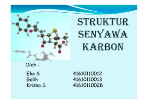 struktur senyawa karbon