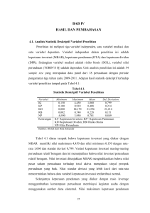 BAB IV HASIL DAN PEMBAHASAN