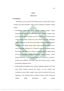 179 BAB V PENUTUP A. Kesimpulan Berdasarkan uraian pada bab