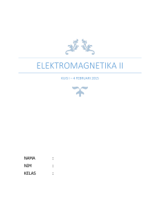 elektromagnetika ii