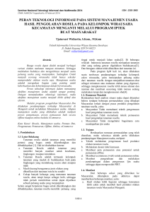 Format Penulisan Makalah