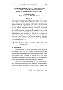 bil dalil (Jurnal Hukum Keluarga Islam) Volume 1 No. 1 (Januari