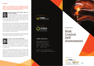 Risk Control Self Assessment