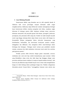 1 BAB I PENDAHULUAN A. Latar Belakang Masalah Kemerosotan