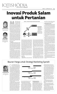 Bauran Harga untuk Strategi Marketing Syariah