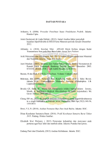 DAFTAR PUSTAKA Arikunto, S. (2006). Prosedur Penelitian Suatu