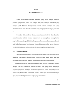 BAB II TINJAUAN PUSTAKA Untuk melaksanakan kegiatan