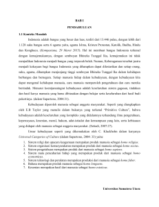 Universitas Sumatera Utara BAB I PENDAHULUAN 1.1 Konteks