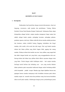 83 BAB V KESIMPULAN DAN SARAN 1. Kesimpulan Berdasarkan