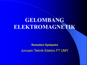 gelombang elektromagnetik