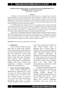 Edukasi Islami Jurnal Pendidikan Islam Vol. 03, Juli 2014