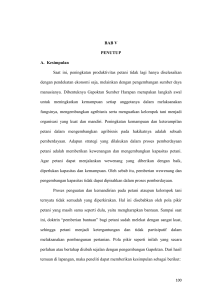 BAB V PENUTUP A. Kesimpulan Saat ini, peningkatan