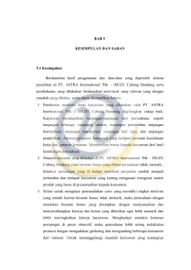 BAB V KESIMPULAN DAN SARAN 5.1