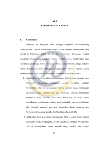 92 BAB V KESIMPULAN DAN SARAN 5.1 Kesimpulan Penelitian ini