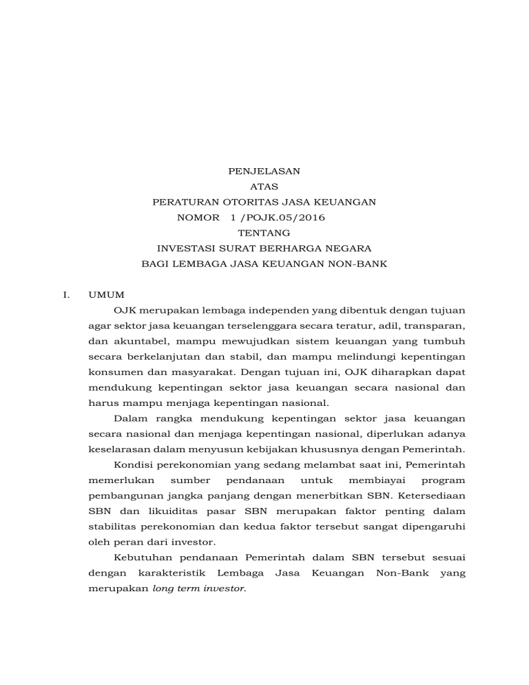 Salinan Penjelasan Pojk Investasi Surat Berharga Negara