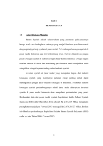 1 BAB I PENDAHULUAN 1.1 Latar Belakang Masalah Saham